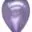 A shiny purple balloon with a reflective surface.