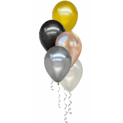 Pearl Metallic Latex Balloons