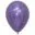 Shiny purple latex party balloon