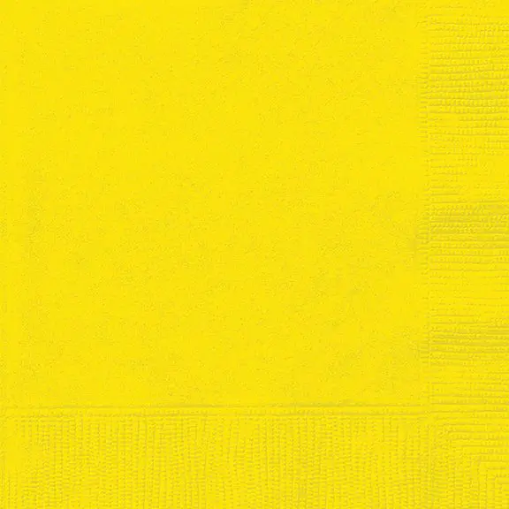 Neon Yellow Tableware